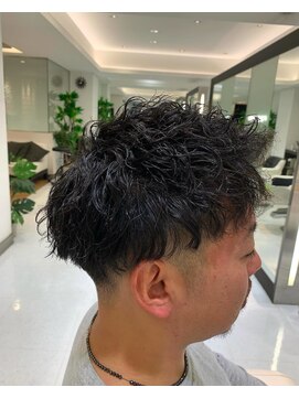 イメージア 町田店(IMAGE A) ツーブロパーマ@30代40代50代60代