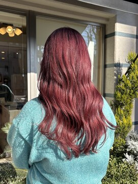 ハイマインド(HIGH MIND) ブリーチありチェリーレッド