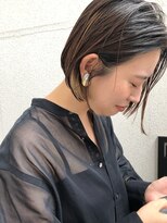 シカタ シーカ 鎌倉(CICATA/ShIKA.)&nbsp;耳掛けハイライトボブ【CICATA鎌倉　高力】