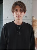 メンズ柔らか中明度ブリーチメンズ大人ブリーチカラー