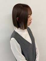 エトレ(etore)&nbsp;ミディアムボブ/ストレート/ナチュラルブラウン