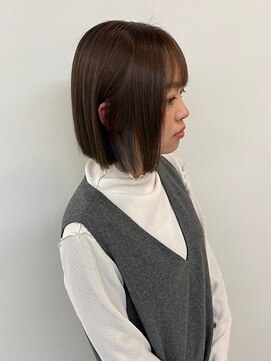 エトレ(etore) ミディアムボブ/ストレート/ナチュラルブラウン