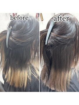 シュガー バイ エクラート 立川南口店(SUGAR by ECLART) 【立川】あまり痛ませない縮毛矯正【髪質改善】