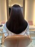 似合わせカット+艶カラー+髪質改善プルクラトリートメント ￥28600⇒￥21340