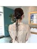 結婚式お呼ばれヘアセット ￥5500～