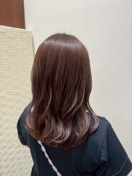 アクセ 大人キレイなゆるふわスタイル◎ワンカラーラフウェーブ