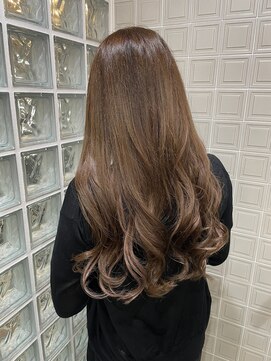 ボアップ 新居浜店(boappu) #透明感カラー#カラー#ベージュカラー#透け感カラー