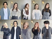ご希望のメニューに合わせてスタイリストをお気軽にご指名下さい。各メニューに特化したスタッフをご紹介☆