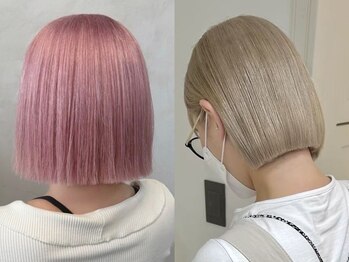 リコヘアー(LiCO HAIR)の写真/<カット+カラー+TR￥8500>骨格と似合わせを見極めるショートカット特化stylistも在籍[那覇]