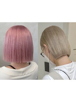 <カット+カラー+TR\8500>骨格と似合わせを見極めるショートカット特化stylistも在籍[那覇]