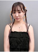 カチモチヘアアレンジ☆推し活オタ活Y2Kヘアセットヘアメイク