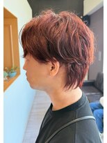 ワイボンドヘアー(Y bond hair)&nbsp;無造作パーマツイストスパイラルパーマツーブロックメンズカット