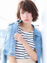 ジーナ 渋谷 表参道(JINA)&nbsp;大人レイヤーショート/ショートボブ/前髪あり/20代30代40代