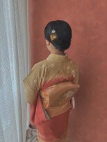 ヘアセット専門サロン by OKINAWA WATABE WEDDING 北谷店&nbsp;シニヨン