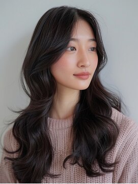 ★髪質改善×艶髪フェミニンロング