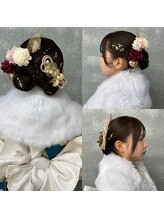トゥージュ ベル(Toujours Belle)&nbsp;2026年成人式 カチモリhair set ×振袖