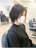 ボブ、ショートボブ、ショートヘアー髪質改善縮毛矯正白髪染め◎