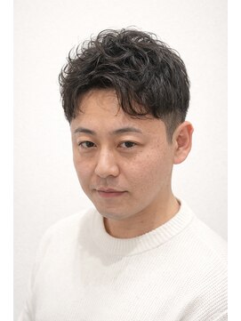 オールバーバー(OR BARBER) メンズ　理容室　バーバー　ニュアンスパーマ　フェザーパーマ