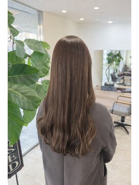 ルチア パリ(Luccica PARIS) 【Luccica Paris takako】ロング×オリーブベージュ