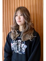 ビュートリアム 鎌倉小町(BEAUTRIUM)&nbsp;ハイライト前髪ありロングレイヤー{渡沼一喜}