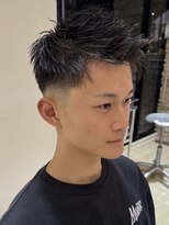 ウィル 都島店(WiLL)&nbsp;20代30代40代大人ハンサムフェードスパイキーショート（1）