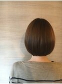 内巻きボブ 大人ボブ 重めボブ
