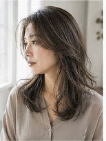 アースオーセンティック 小平店(EARTH Authentic)&nbsp;白髪ぼかしハイライト×くびれロングレイヤー