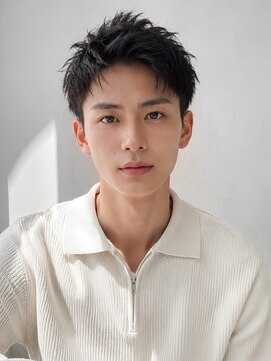 ノア 三宮店(NOA) 【NOA】メンズ爽やかアップバング束感ベリーショート