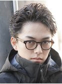 大阪梅田メンズパーマルーズショートフェザーショートツイスパ