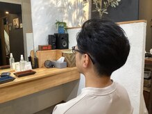 チックスヘアーの雰囲気（メンズカット）