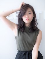 セレスト なんば店(CELESTE)&nbsp;大人可愛い☆モーブカラーラフカール☆難波店