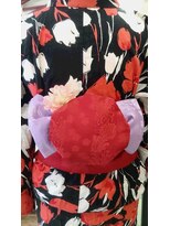 ヘアーアンドメイク アール(hair&make R) ★hair&makeR★キャラクター帯結び