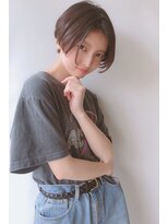 モリオフロムロンドン 原宿本店(morio from London)&nbsp;【morio 原宿】黒髪 ショートボブ センターパート 前髪なし