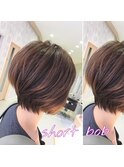 ショートボブ