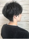 【belleCofflet】センター分けマッシュショート