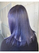 ガルボ ヘアー(garbo hair)&nbsp;#ブルーグレージュ#ブルーカラー#艶カラー#下村カラー