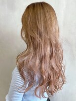 アイティー バイ アルバム 中野店(IT by ALBUM)&nbsp;ピンクベージュ_ショートパーマホワイトアッシュ_ba310982