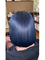 ヘアープロデュース ア ラ モード(Hair Produce A La Mode)&nbsp;ピコトリビビットカラー！(ネイビーブルー)