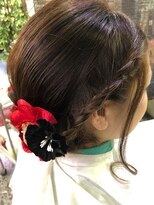 ヘアーブティック アート21ハーツ店&nbsp;成人式スタイル