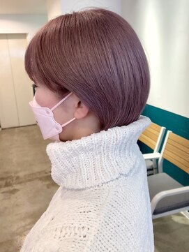 ヘアーブレイス(hair brace) ピンクベージュ【菅野竜矢】