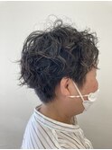 【AMAZING HAIR 中沢店/鳥越】ショート×パーマ/大人ガーリー