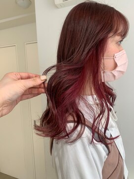 エミィ(emme) 【emme×笹川】インナーカラー×ロング