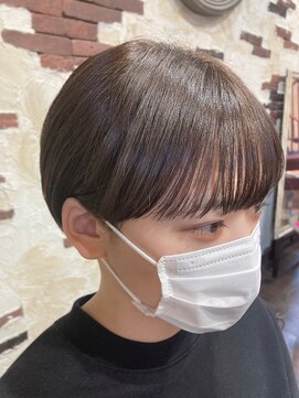 ヘアー クリエイト カルバリ(HAIR CREATE Calbari) ワイドバングショート