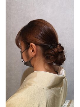 ウィスプ 赤羽店(wisp) 訪問着ヘアセット