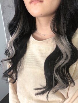 ルーツアイリー 心斎橋(ROOTS IRIE) 20代30代☆シールエクステ70枚☆インナーグレージュ☆大人ロング