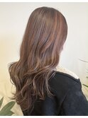 コーラルピンクハイライト