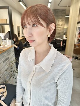 サンド 表参道(sand) 10代20代30代ピンクオレンジブリーチピレンジカラー