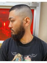 メリケンバーバーショップ トーキョー(MERICAN BARBERSHOP TYO)&nbsp;MEN'SHAIR束感ショート波巻きハイライトマッシュ71