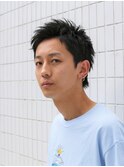 Y2K刈り上げないスパイキーショート　モテる短髪メンズ
