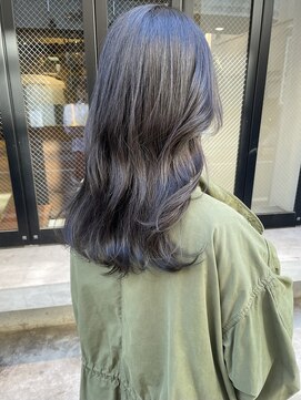 コフィー バイ メルト 吉祥寺(cofy by melt) 【松本咲花】冬カラーオリーブグレージュ/韓国風レイヤーカット